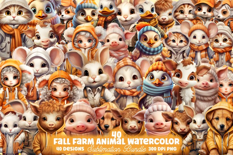 Fall Watercolor Clipart Image 11