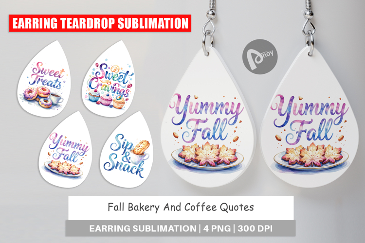 Earring Sublimation Designs