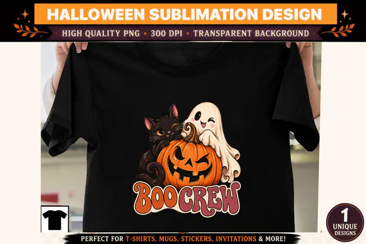 Halloween Clipart PNG Spooky Witch Ghost Design