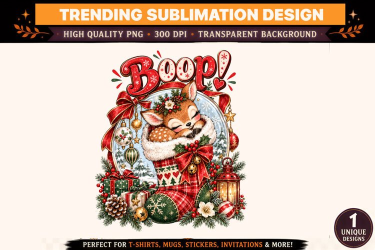 Christmas Reindeer PNG example image 1
