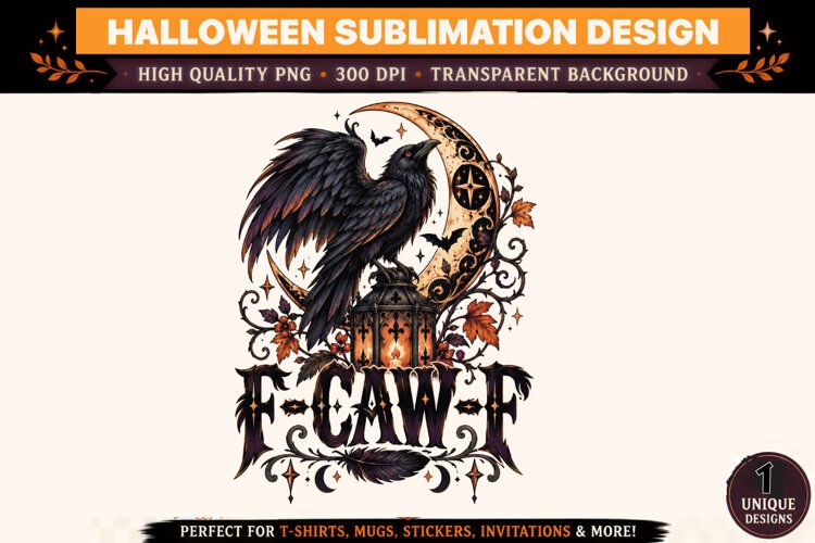 Spooky Season PNG, Vintage Halloween Typography Sublimation example image 1