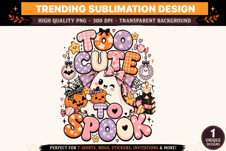 Halloween Clipart PNG Spooky Witch Ghost Design