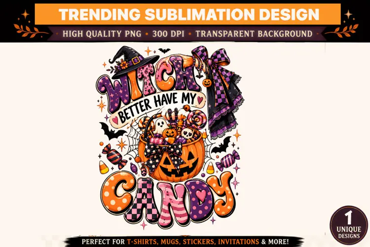 Halloween Clipart PNG Spooky Witch Ghost Design