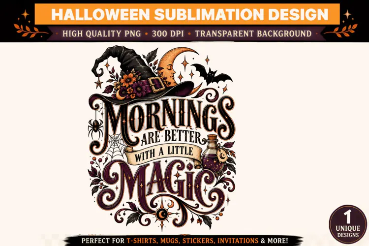 Halloween Clipart PNG Spooky Witch Ghost Design