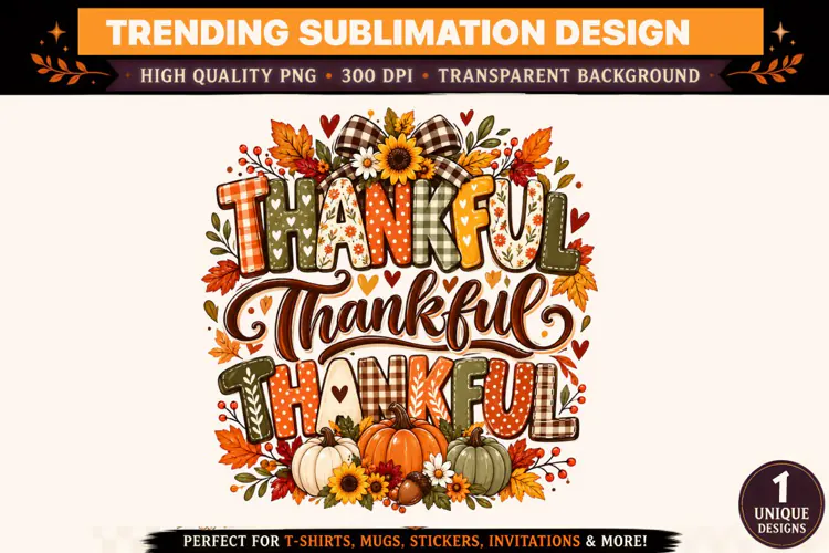 Thanksgiving Sublimation