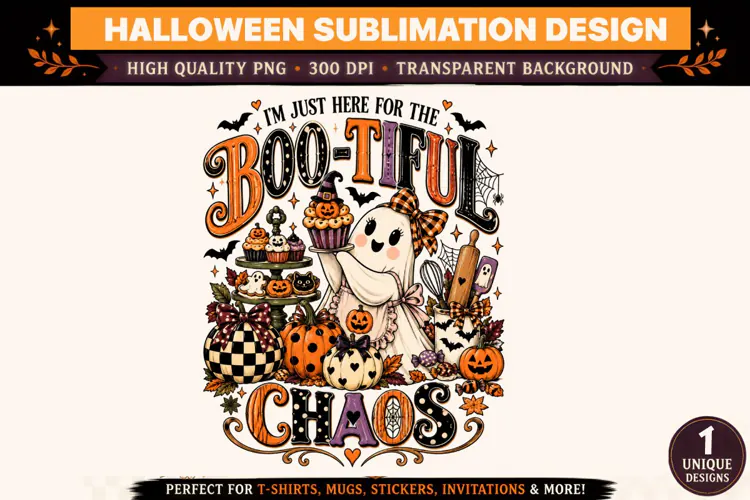 Halloween Clipart PNG Spooky Witch Ghost Design