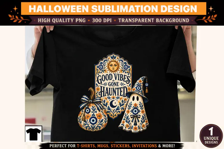 Halloween Clipart PNG Spooky Witch Ghost Design