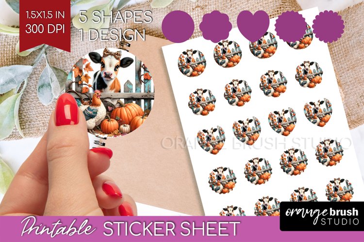 Cow Print Clipart Image 4