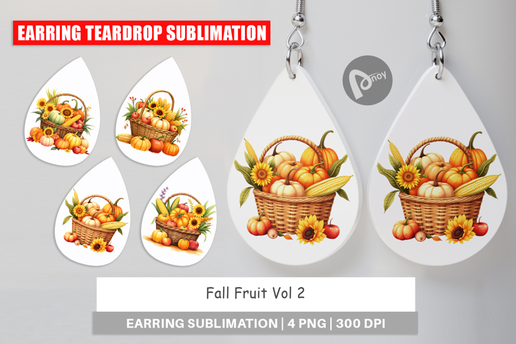 Earring Fall Fruit