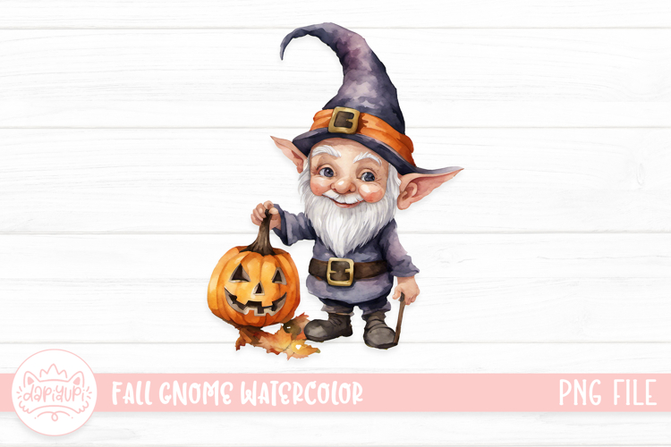 Fall Gnome Clipart