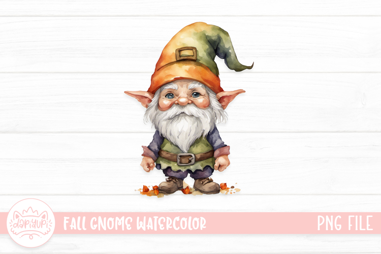 Fall Gnome Clipart Image 8