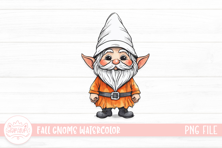 Fall Gnome Clipart Image 7