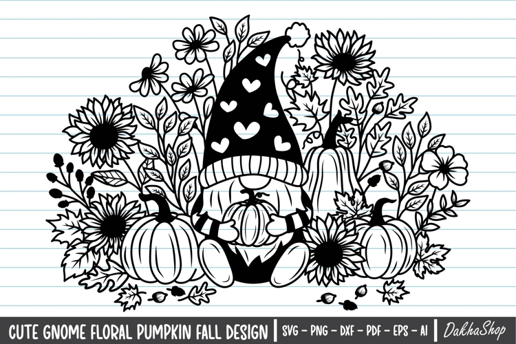 Fall Gnomes SVG Image 2