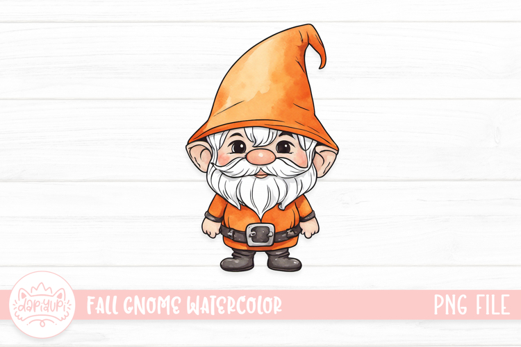 Fall Gnome Clipart Image 6