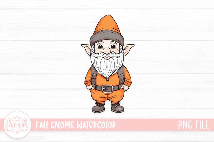 Fall Gnome Clipart Image 5