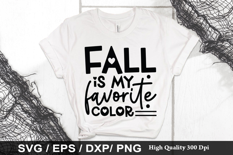 Fall is my favorite color SVG - Pumpkin Design