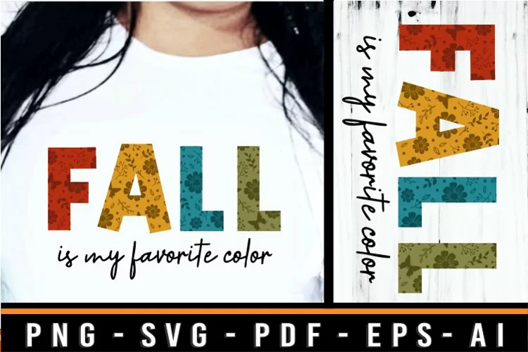 Fall Is My Favorite Color SVG Design, Fall Saying SVG