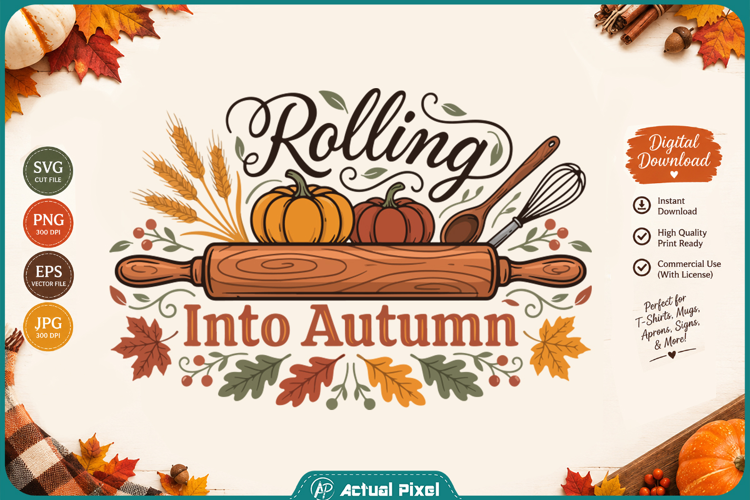 Fall Kitchen Quotes SVG PNG