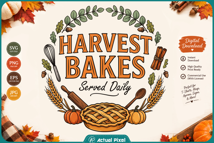 Fall Kitchen Quotes SVG PNG