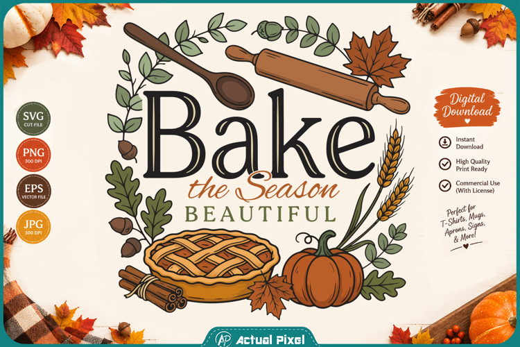 Fall Kitchen Quotes SVG PNG