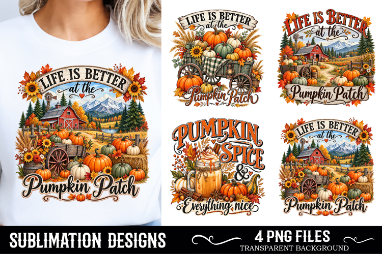 Fall Kitchen Towel, Pumpkin Spice, Autumn Pumpkin Patch