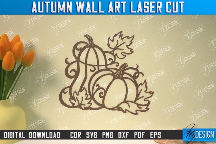 Autumn Wall Art | Fall Sign | Autumn Vibe | Sign Inscription example image 1