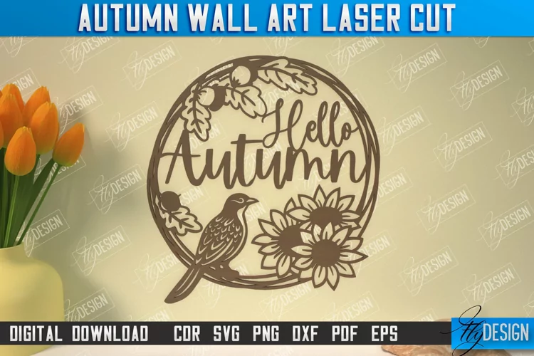 Autumn Wall Art | Fall Sign | Autumn Vibe | Sign Inscription