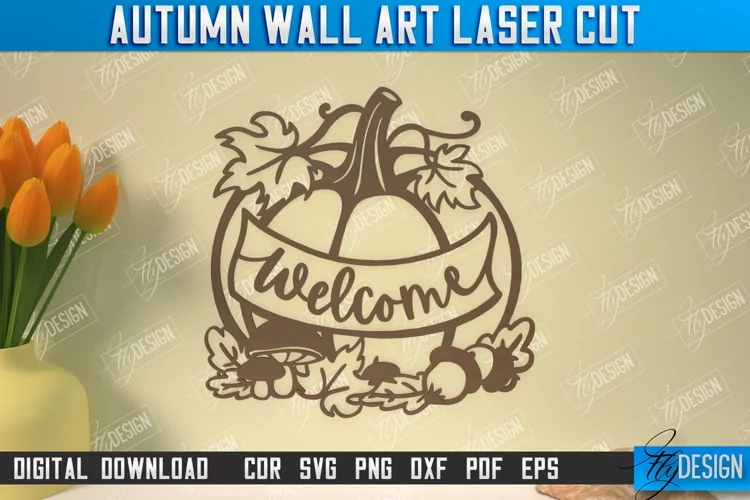 Autumn Wall Art | Fall Sign | Autumn Vibe | Sign Inscription