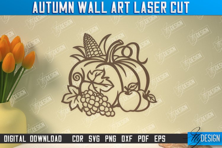 Autumn Wall Art | Fall Sign | Autumn Vibe | Sign Inscription example image 1