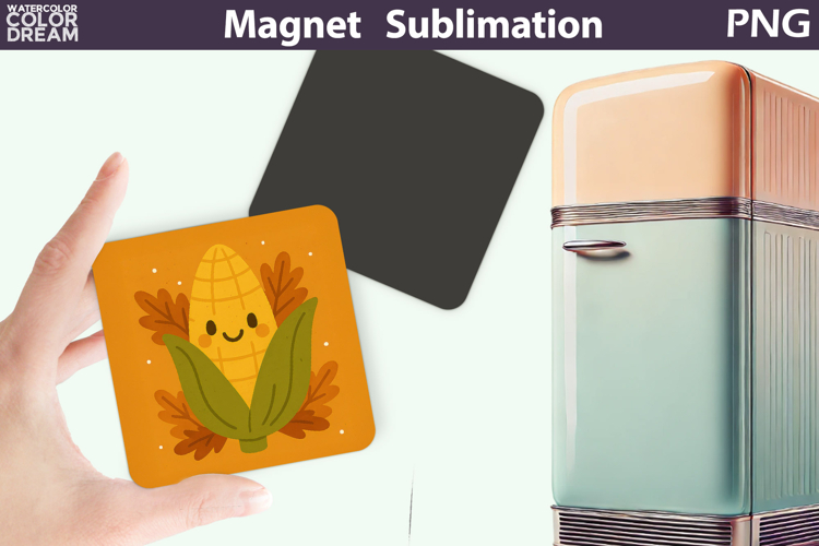 Corn Harvest Clipart | Fall Magnet Sublimation