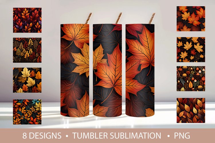 Fall Tumbler Wrap Image 6