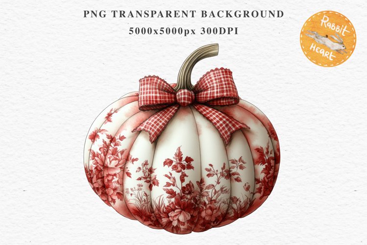 Fall Pumpkin With Ribbon Thanksgiving Clipart PNG Halloween