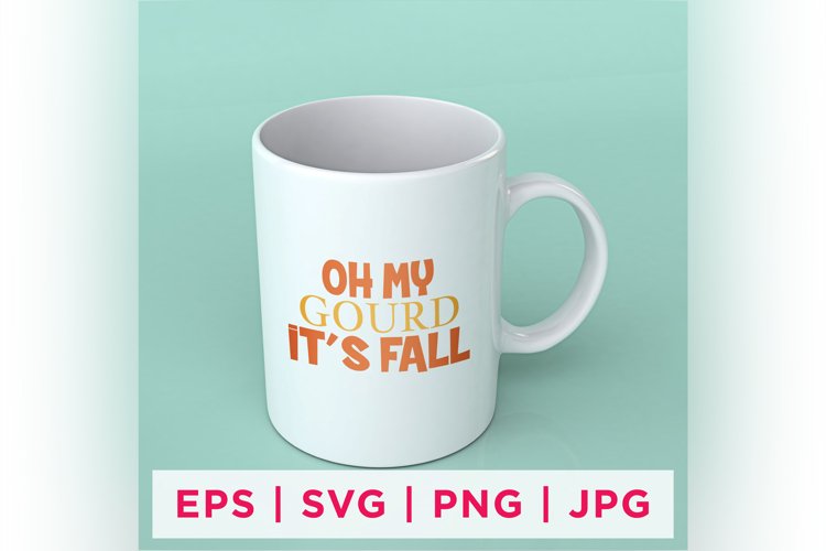 OH My Gourd IT Fall Sticker Design