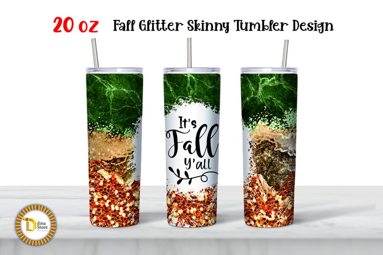 It Is Fall Yall | 20 Oz Fall Tumbler PNG