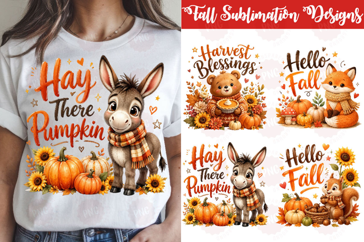 Fall Sublimation Designs PNG