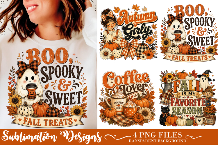 Fall Sublimation PNG Designs