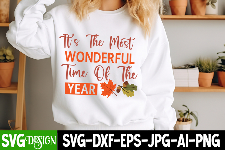 It’s the most Wonderful time of The Year SVG Design