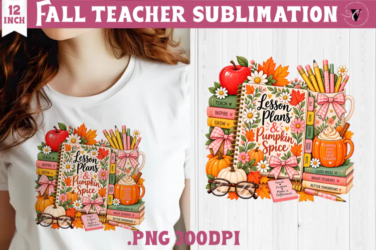 Fall Teacher sublimation | Autumn Teacher Classroom design
