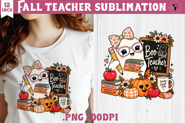 Fall Teacher sublimation | Autumn Teacher Classroom design