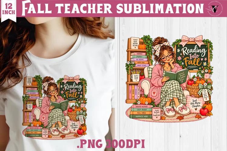 Fall Teacher sublimation | Autumn Teacher Classroom design