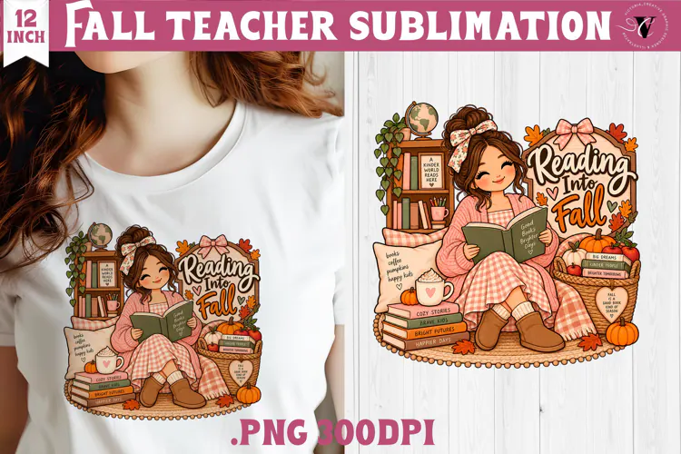 Fall Teacher sublimation | Autumn Teacher Classroom design