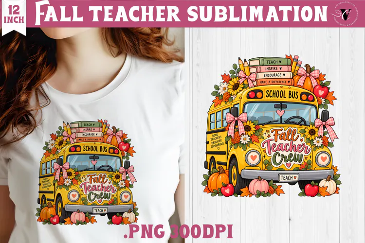 Fall Teacher sublimation | Autumn Teacher Classroom design