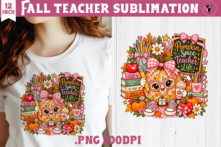 Fall Teacher sublimation | Autumn Teacher Classroom design