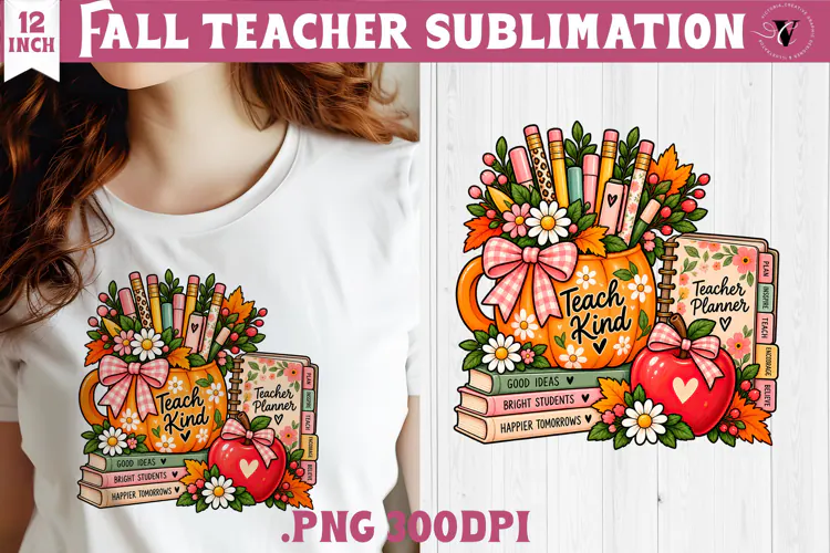 Fall Teacher sublimation | Autumn Teacher Classroom design