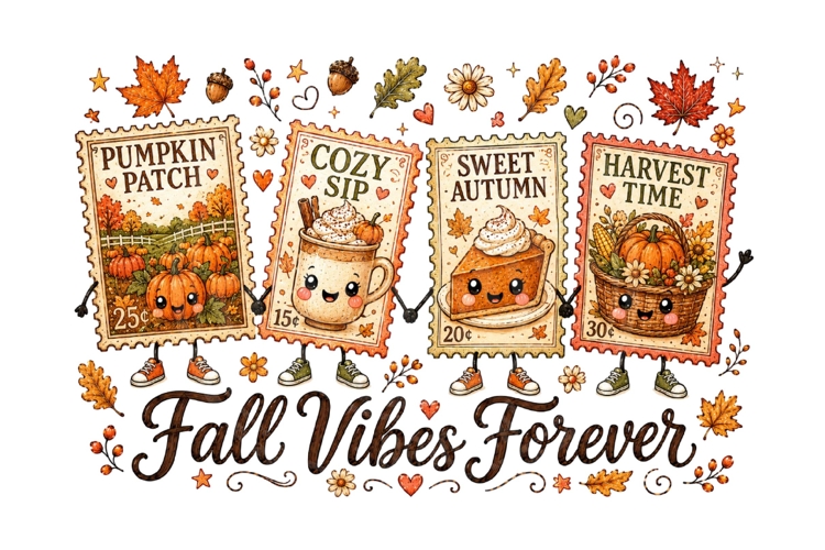 Cute Fall Clipart Image 4