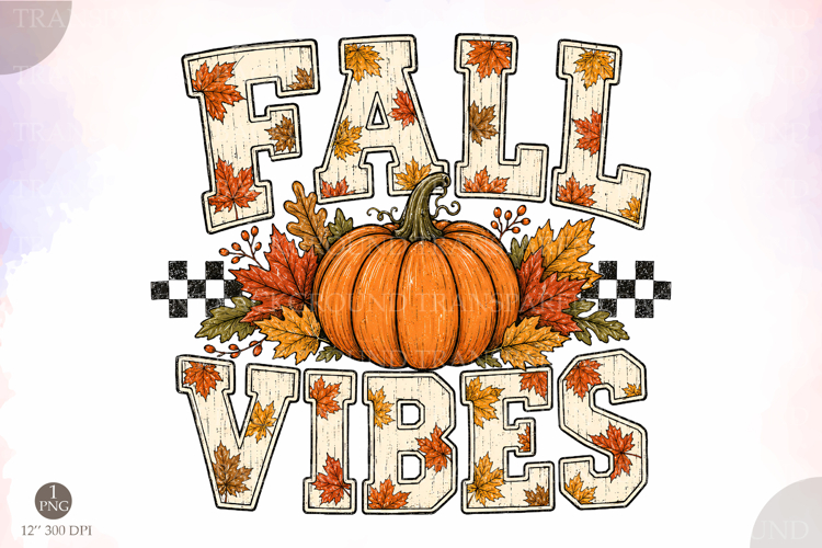 Fall Vibes PNG,Pumpkin Autumn PNG,Camo Fall Leaves Design