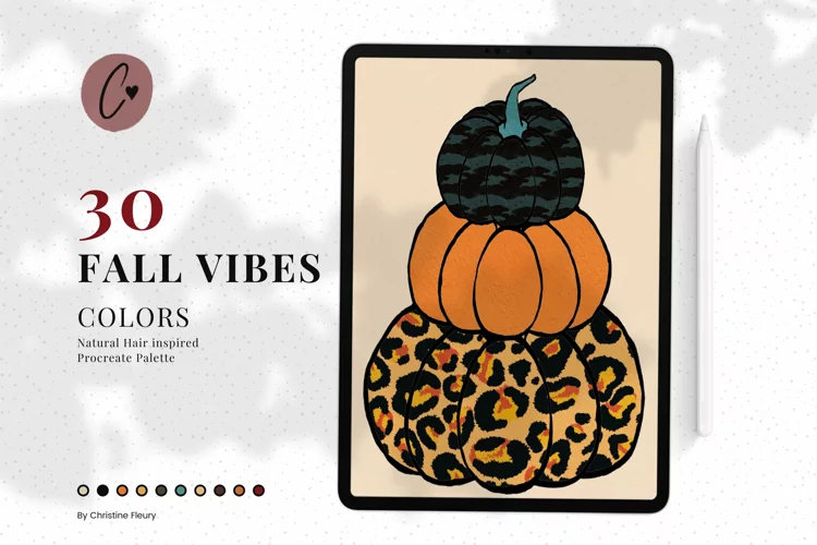 Procreate Color Palette - Fall Vibes