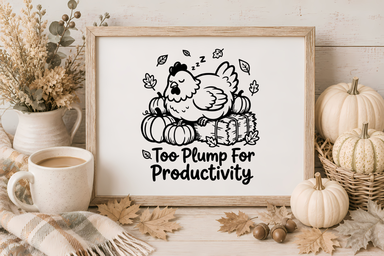 Farmhouse Chicken SVG For Fall Cricut Projects