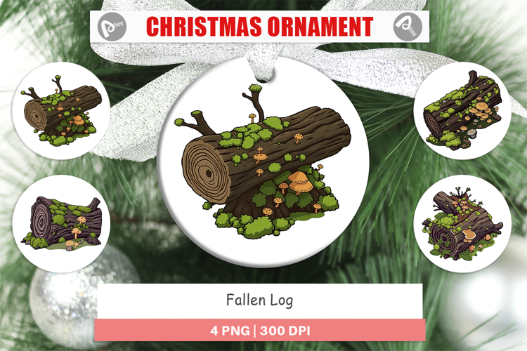 Ornament Fallen Log