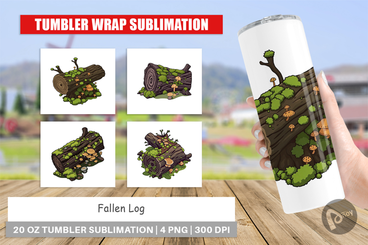 Tumbler Fallen Log